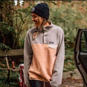 Patagonia Lightweight Synchilla Snap-T Fleece Pullover – Rosewater | Sz M